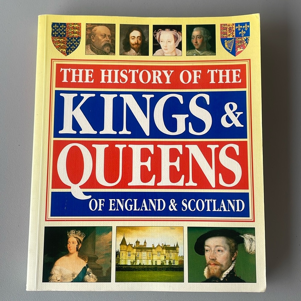 The History of the Kings and Queens Used Book Royalty Collectibles